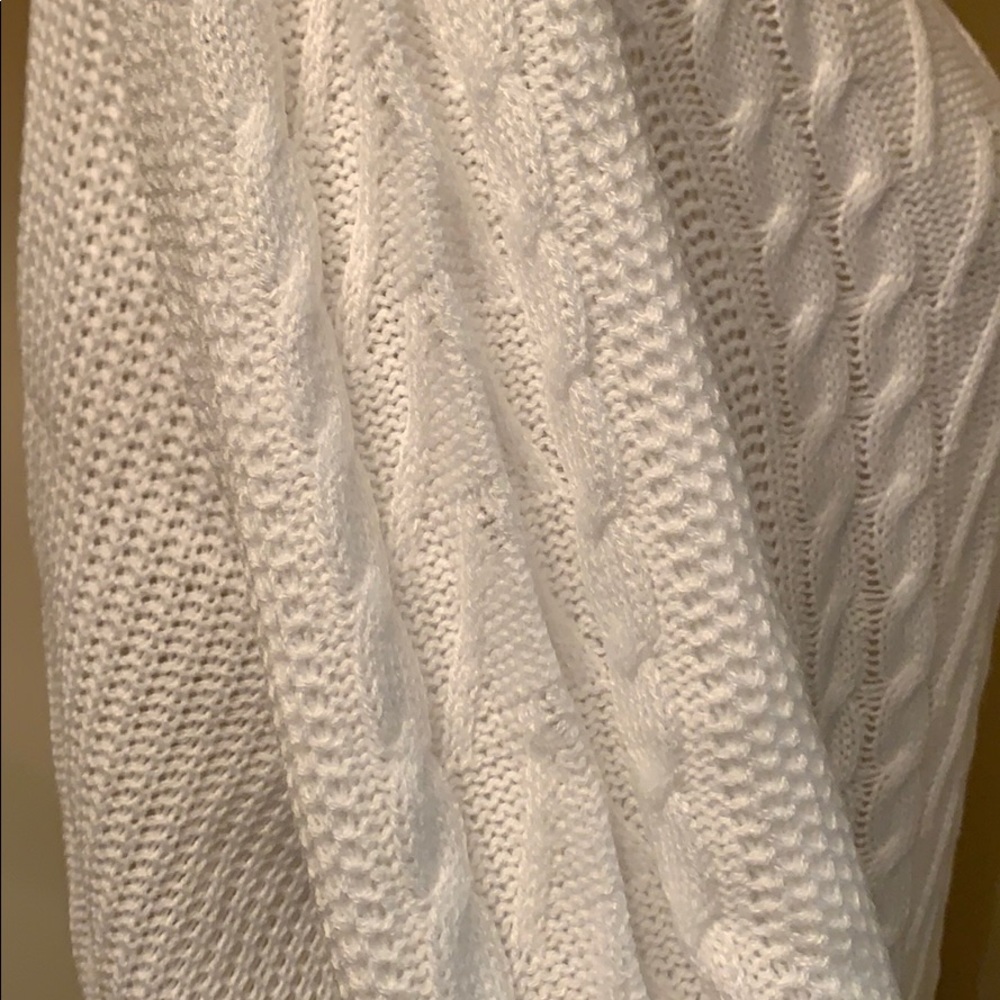 🔴Bare Shoulder Cable Knit Sweater - Picture 8 of 8